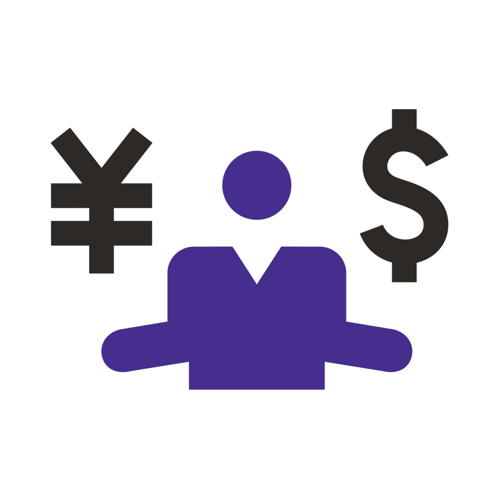 Multi currency icon